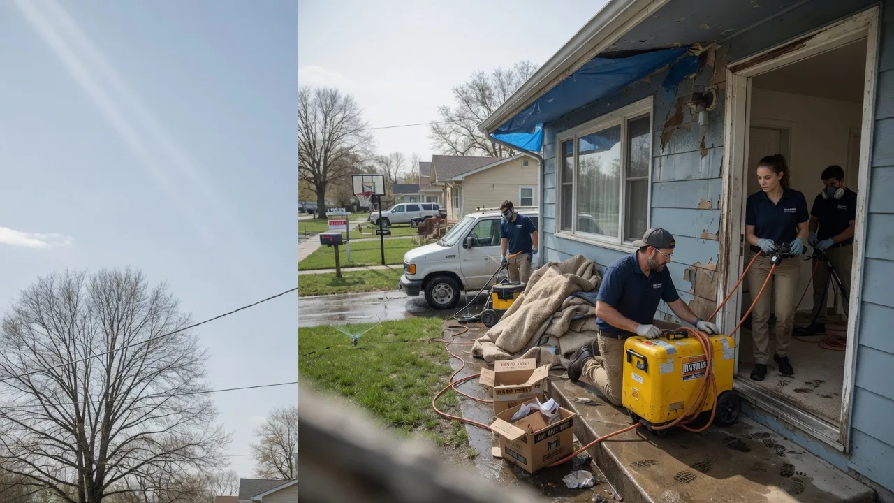 Basement Flood Cleanup in Sulphur, IN near me